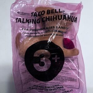 Vintage Taco Bell Talking Chihuahua Toy